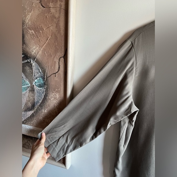 Eileen Fisher 100% Wool High Collar Top Size M - Picture 5 of 10